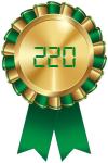 Golden Review Award: 220 From Our Users