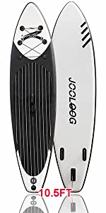 Inflatable Stand Up Paddle Board Black