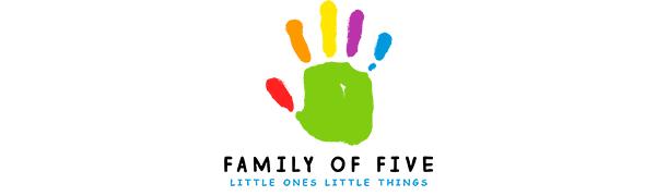 Family Of Five Little Ones Little Things Logo
