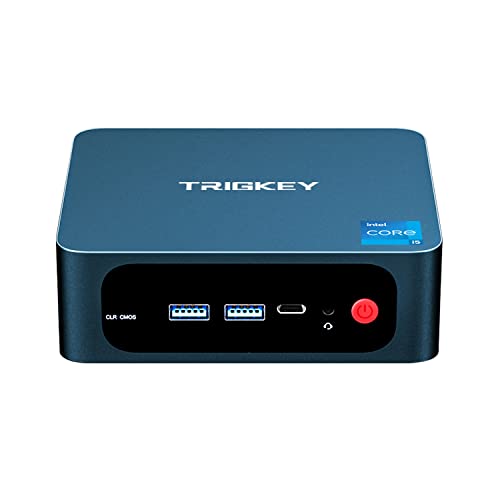 TRIGKEY The Last 11th Gen Micro Computer Intel Core I5-11320H WiFi6 Mini-PC W=11 Pro 16G DDR4 RAM 500G M.2 NVMe SSD S10 Desktop Computer