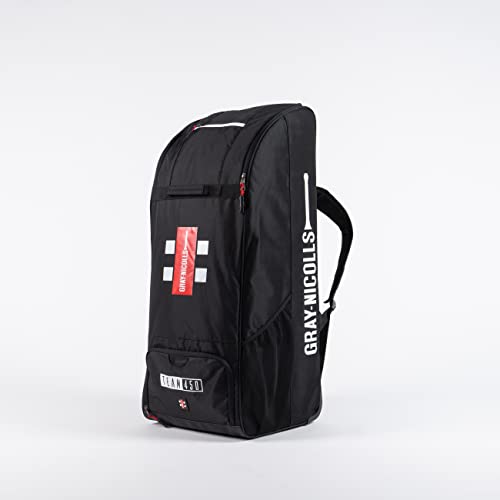 GRAY NICOLLS Team 450 Cricket Wheelie Duffle - Black - New for 2023