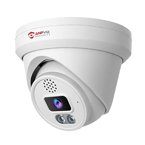 Anpviz 6MP Turret PoE Camera Outdoor with Audio