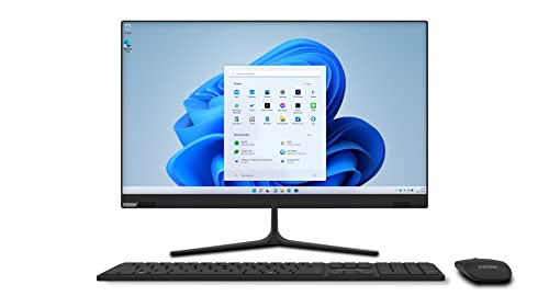 23.8" Full HD IPS All-in-One Desktop Computer with Windows 11 - Intel N4120 QuadCore