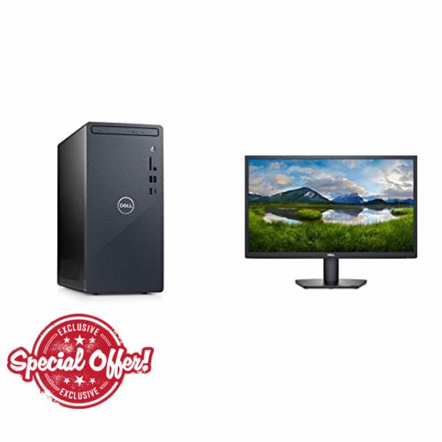 Dell Inspiron 3910 Desktop Computer Tower - 12th Gen Core i5-12400