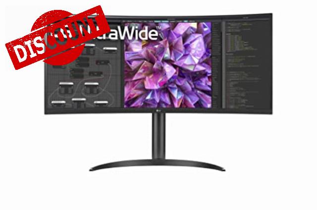 LG UltraWide PC Monitor Curved 34WQ75C