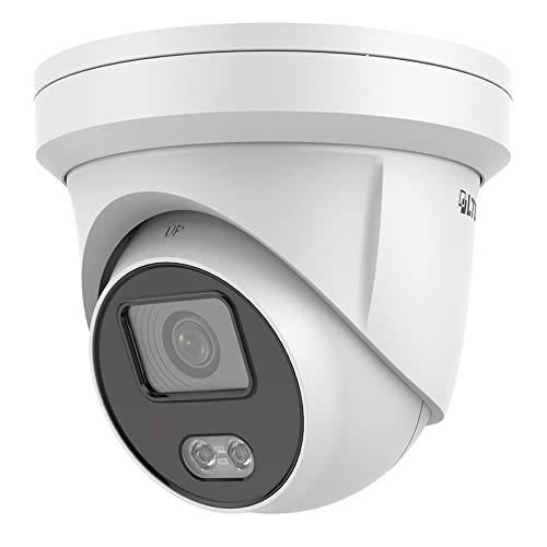 LT Security LTS CMIP3C42NW-28MDA HD IP 4MP 247 Full Color 2.8mm WDR Built-in Mic Turret Camera