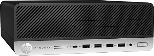 HP Prodesk 600 G3 SFF PC Desktop Intel Core i5-6500 8GB RAM 500GB HDD - Windows 10 Professional (Renewed)