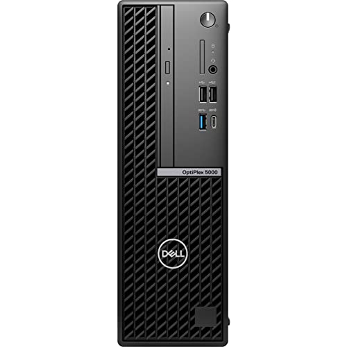Dell OptiPlex 5000 Desktop Computer - Intel Core i5 12th Gen i5-12500 Hexa-core (6 Core) 3 GHz - 8 GB RAM DDR4 SDRAM - 256 GB M.2 PCI Express NVMe 3.0 x4 SSD - Small Form Factor - Black