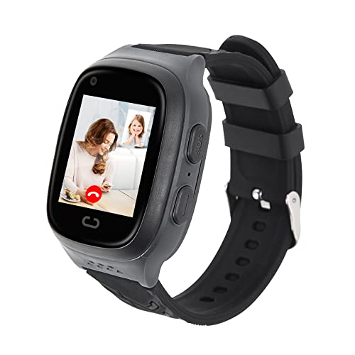 4G Kids Smart Watch GPS Tracker - Smartwatch with Two Way Call Video Calling 7 Puzzle Games Voice Chat SOS School Mode Pedometer Geo-Fence Wi-Fi Touch Screen Alarm Clock Smartwatches for Boys Girls