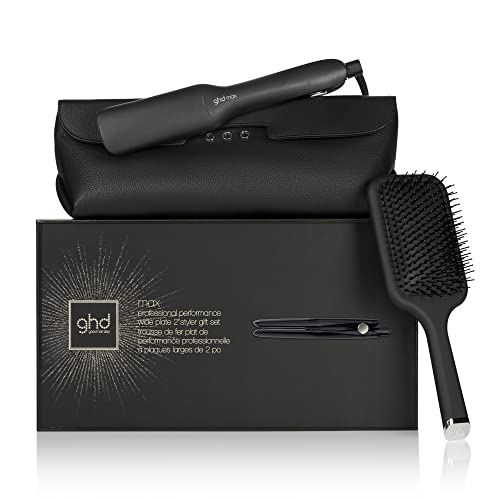 ghd Max Styler Set - Wide Plate Hair Straighteners (Black)