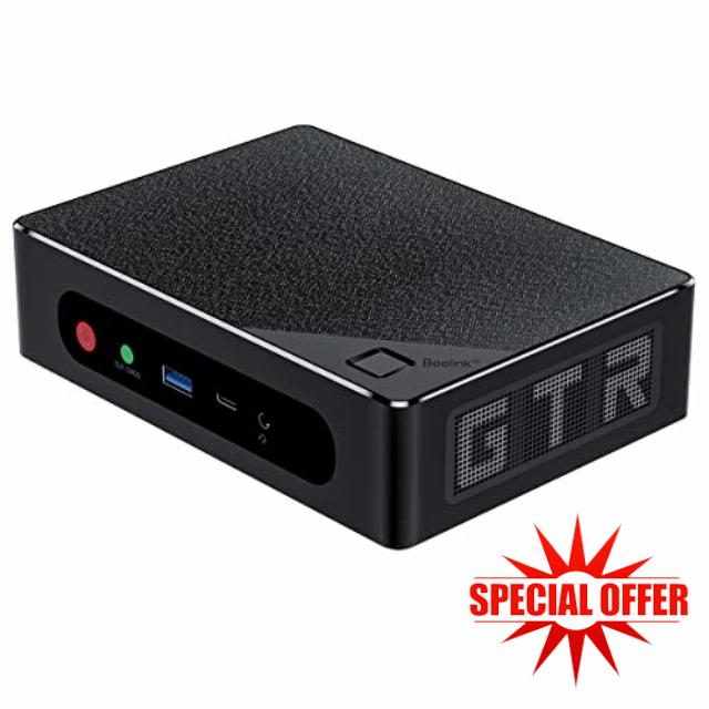 Beelink GTR6 Mini PC AMD Ryzen 9 6900HX 8Cores W11 Pro Mini Computers