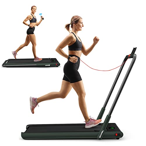 Maxmass 2-in-1 Folding Treadmill