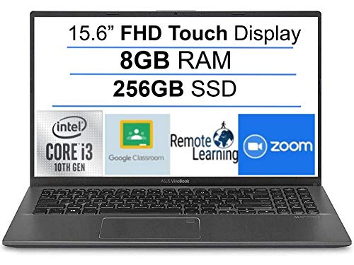 ASUS Newest VivoBook 15.6" FHD Touchscreen Laptop