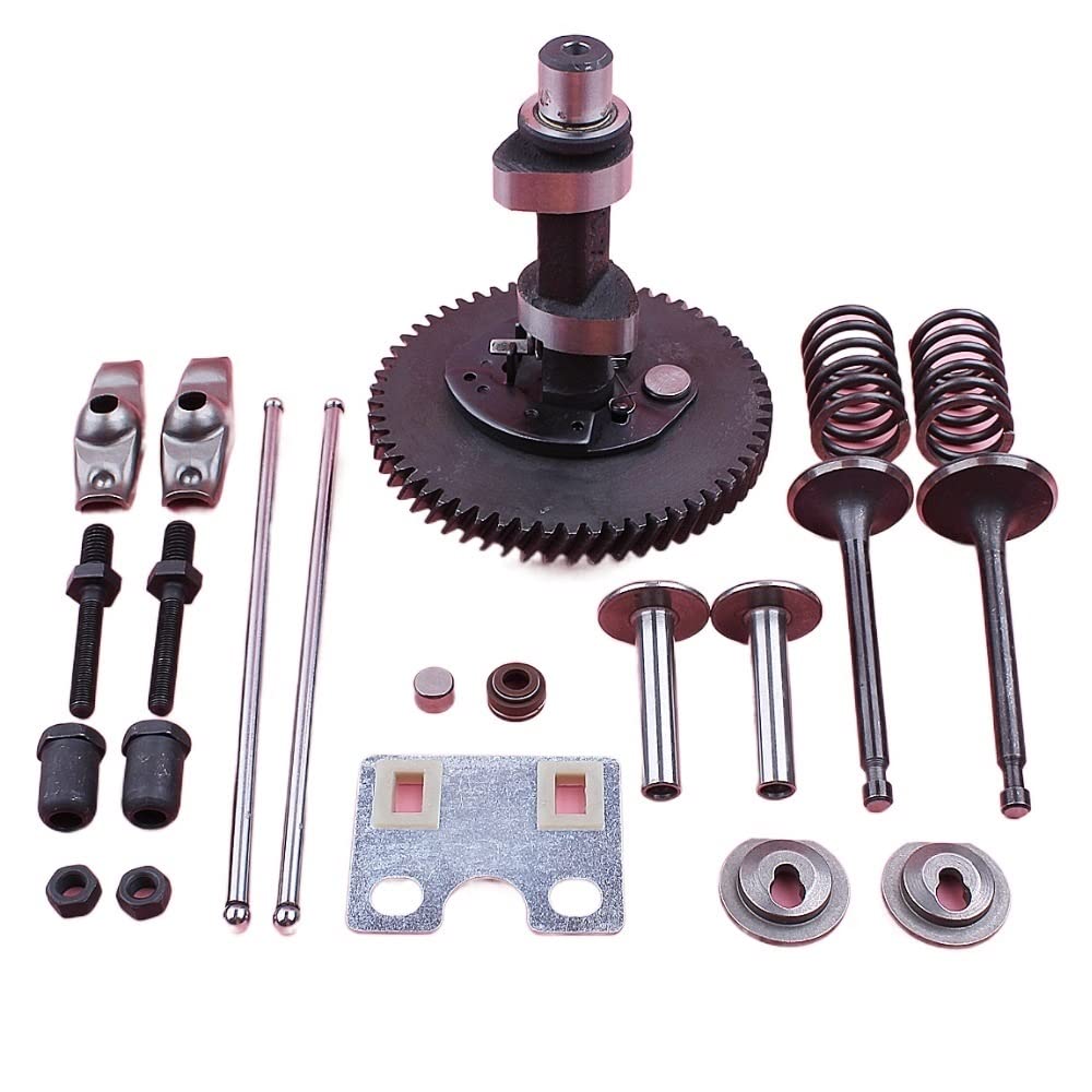 YSANO Camshaft Cam Shaft For Honda GX390 13HP GX 390 Valve Lifter Push Rod Plate Rocker Arm Set Lawn Mower Engine Replace Spare Pa