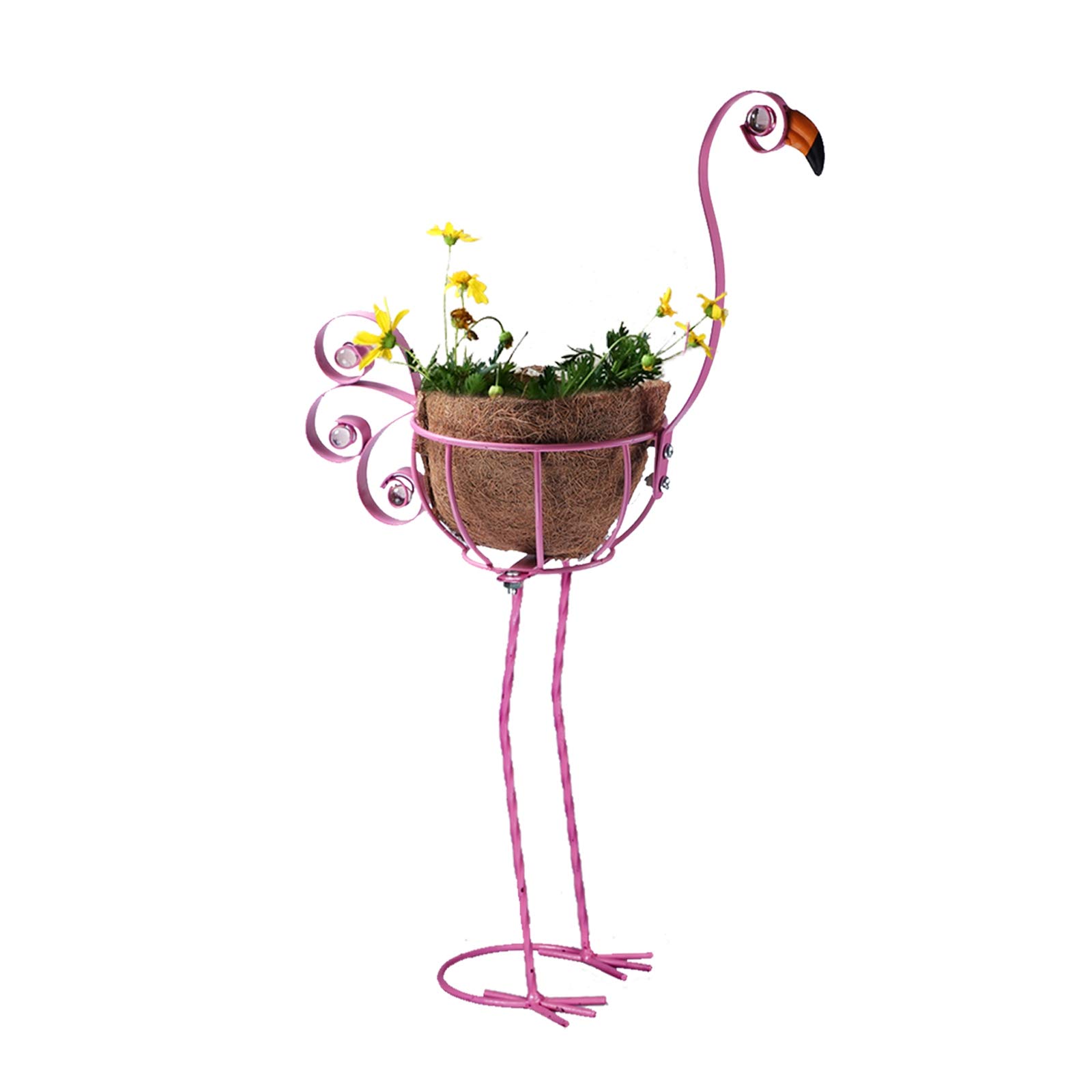 MorTime Flamingo Bird Planter