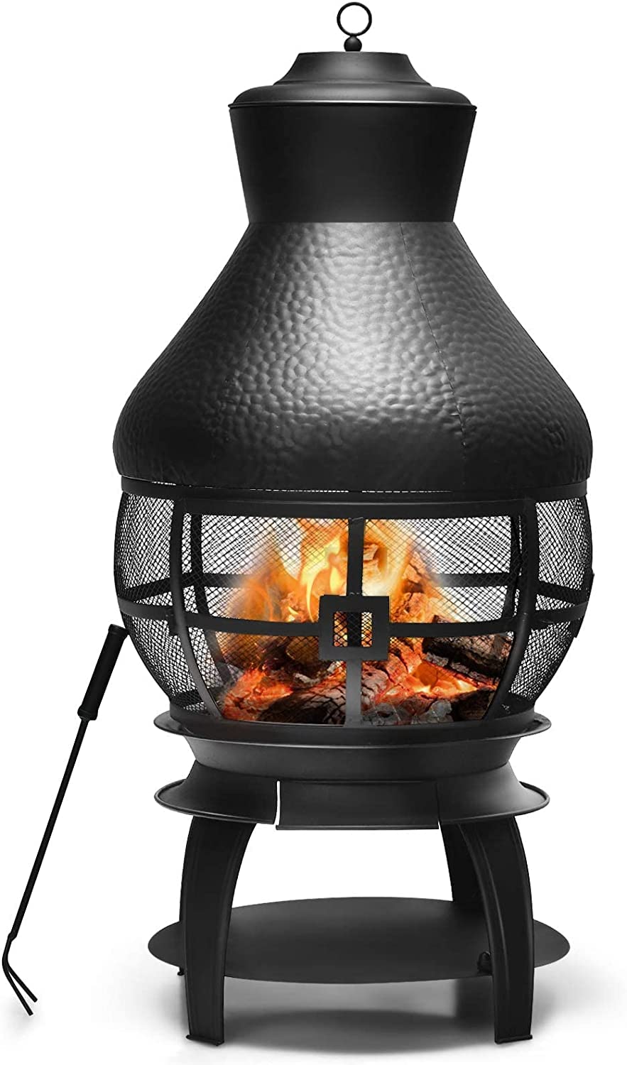 COSTWAY Outdoor Chiminea