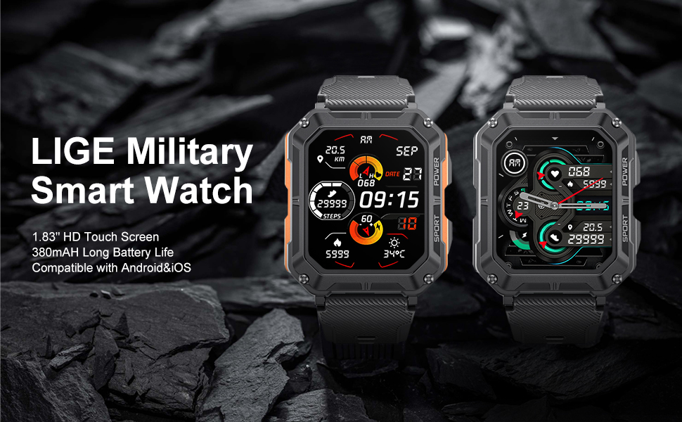 lige smart watches for men