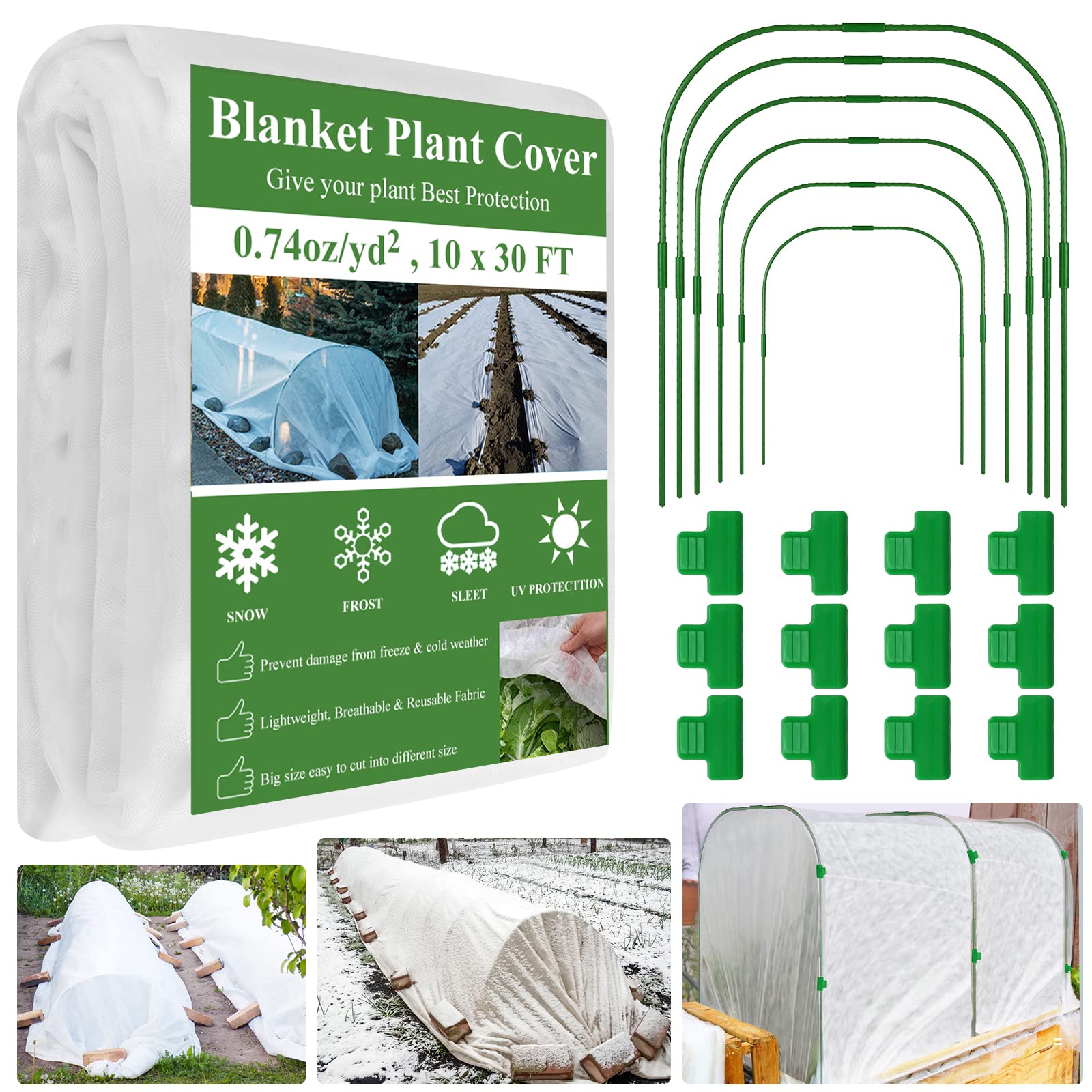 WYRJXYB Plant Covers Freeze Protection kit