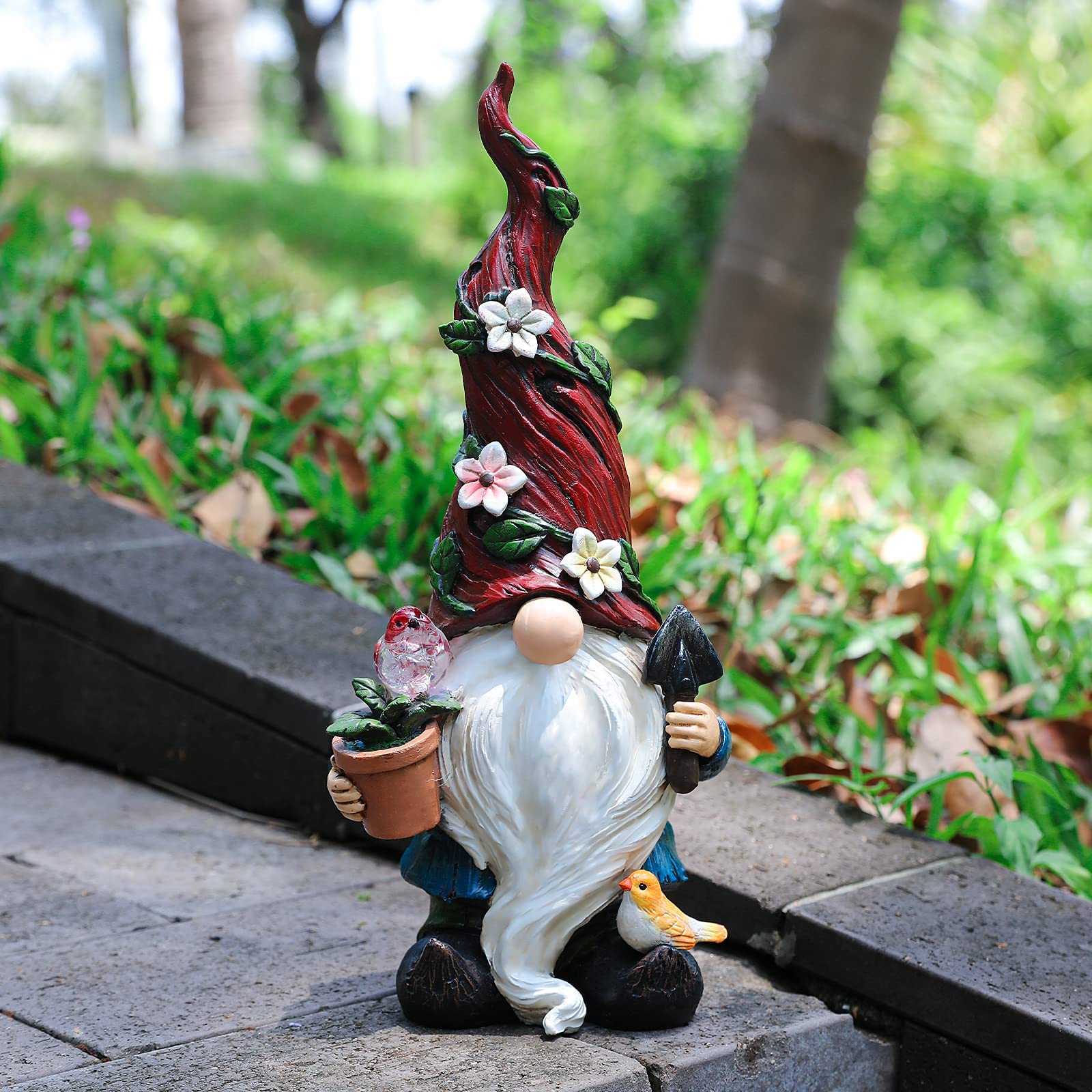 Outdoor Garden Gnome Statue