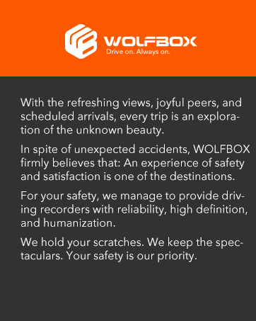 Dash Cam Car Camera Dashcam: WOLFBOX i03 Built-in WiFi 2.5K Front Car Camera Dash Cam, Full HD 16...