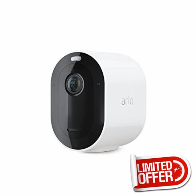 Arlo Pro 4 Spotlight Camera - 1 Pack - Wireless Security