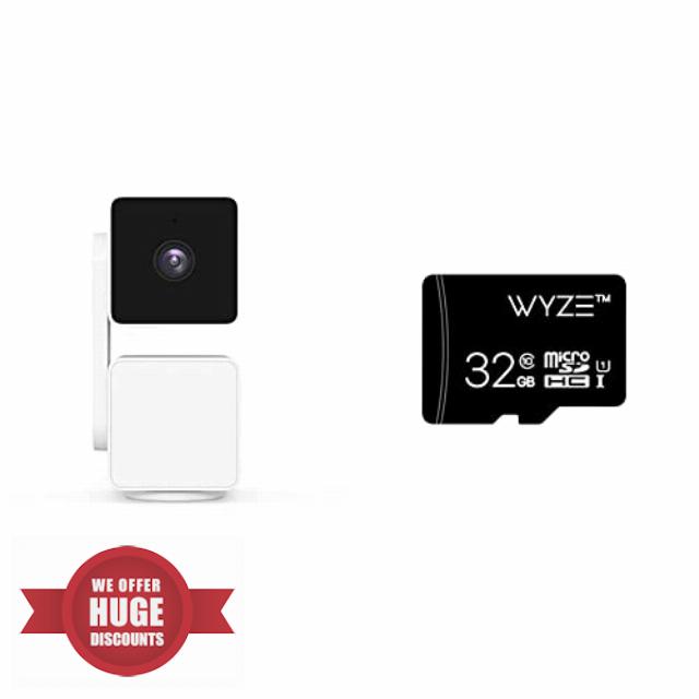 WYZE Cam Pan v3 Indoor/Outdoor IP65-Rated 1080p Pan/Tilt/Zoom Wi-Fi Smart Home Security Camera with Color Night Vision