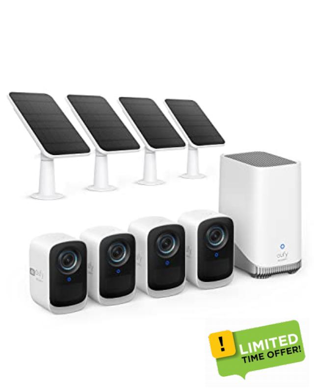 eufy security eufyCam 3C 4-Cam Kit