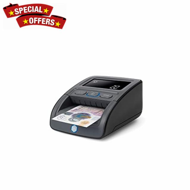 Safescan 155-S 2023 Version - Automatic Counterfeit Detector That verifies banknotes in Four Directions with 100% Accuracy - Suitable for Multiple Currencies