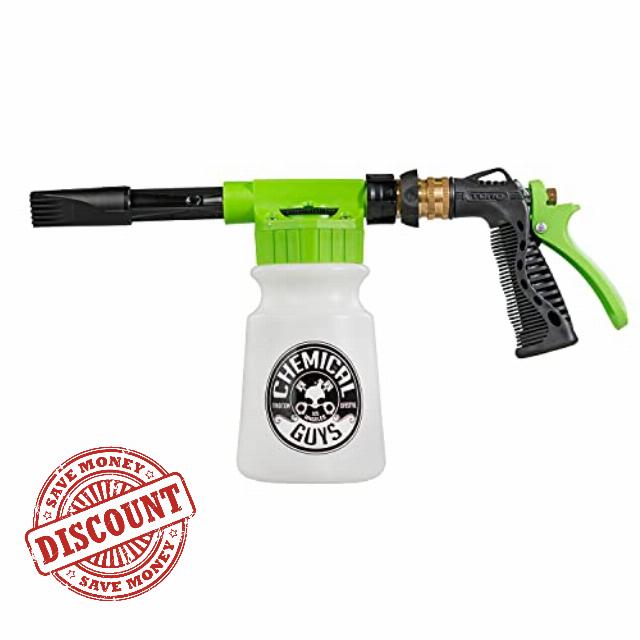 Chemical Guys ACC_326 – Torq Foam Blaster 6 Foam Wash Gun – The Ultimate Car Wash Foamer that Connects to Any Garden Hose
