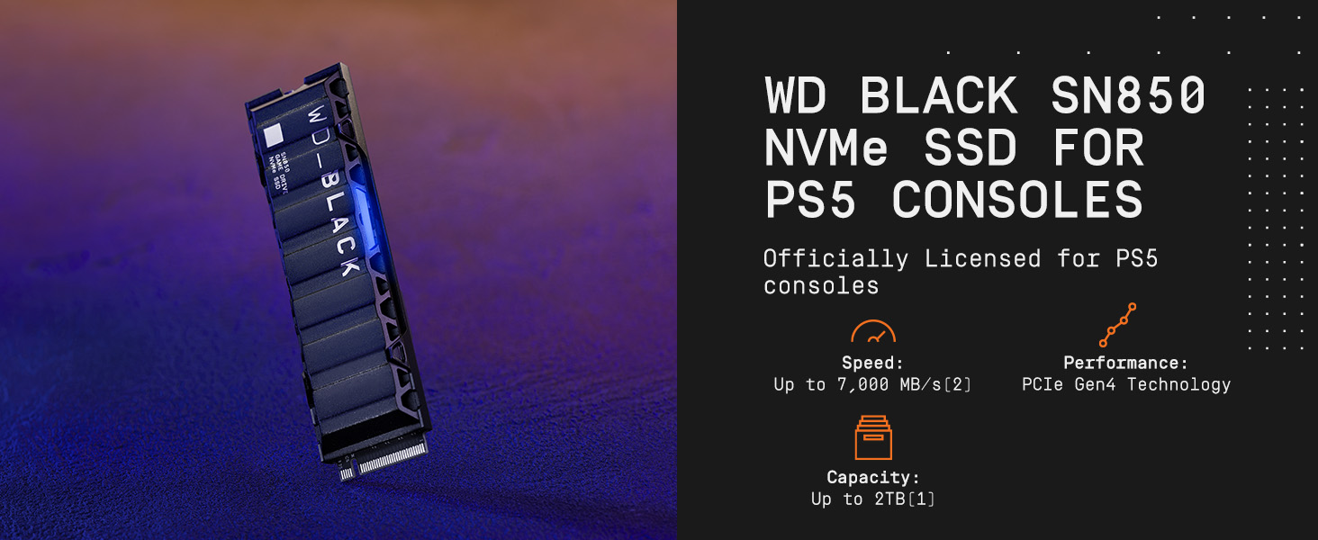 WD_BLACK SN850 Sony Licensed
