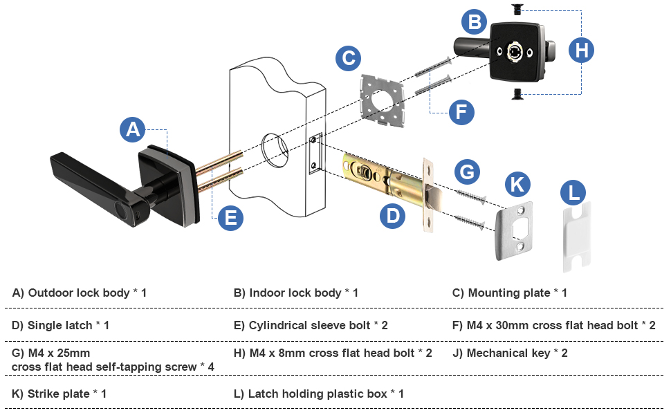 Smart door locks