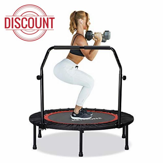 KENSONE 40"/48" Foldable Mini Trampoline