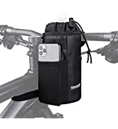 Rhinowalk 2PC Bike Handlebar Bag Set Waterproof Bicycle Front Tube Bag Large Capacity Storage Bag...