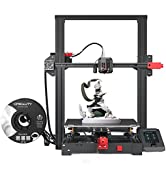 Official Creality Ender 3 V2 3D Printer with 32 Bit Silent Board Meanwell Power Supply Glass Bed ...