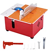 Mini Table Saw 96W Precision Small Hobby Chop Saw for Hobby Craft Modelling with Chuck Grinding Disc