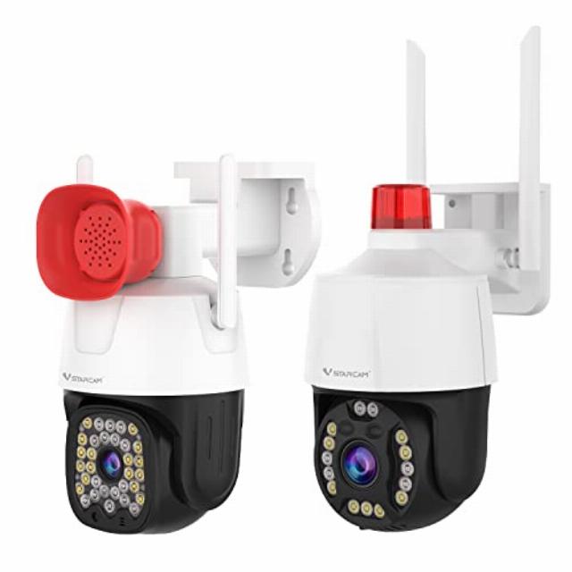VSTARCAM 3MP PTZ WiFi Security Camera Outdoor Wired Color Night Vision