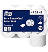 Tork 557508 Twin Mid-size Toilet Roll Dispenser T6 / Plastic Dispenser Suitable for T6 Compact To...