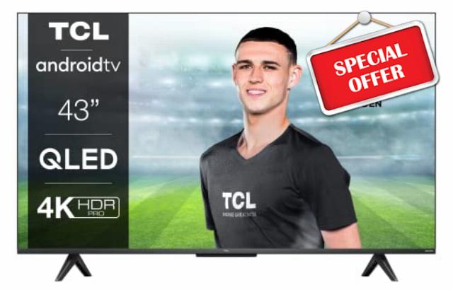 TCL 43C635K 43-inch QLED Television