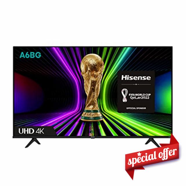 Hisense 65A6BGTUK (65 Inch) 4K UHD Smart TV