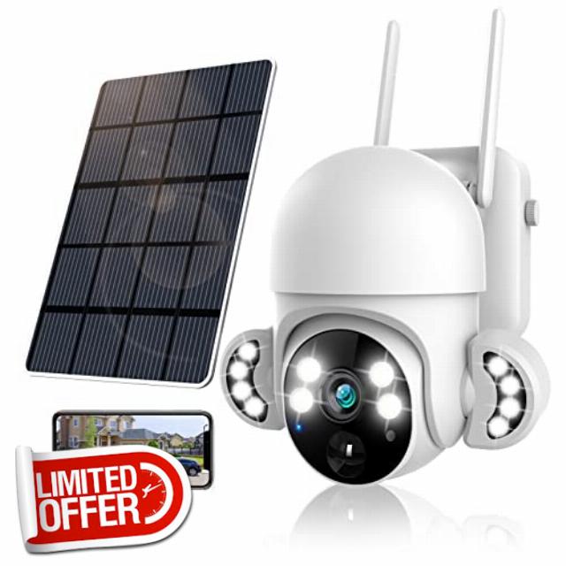 Xparkin Solar Security Cameras Wireless Outdoor