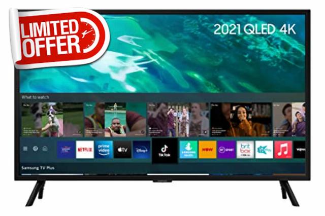 Samsung 32 Inch Q50A QLED HDR Smart TV (2021) - Compact QLED TV