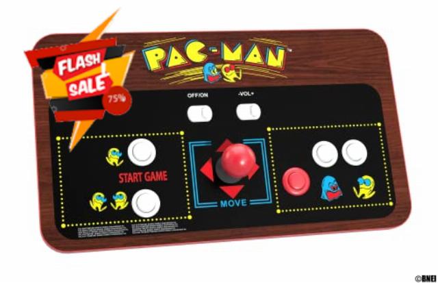 Arcade1UP BANDAI NAMCO Couchcade 10 games in 1 | Wireless Control Deck | HDMI Micro Game Console (PAC-E-20640)