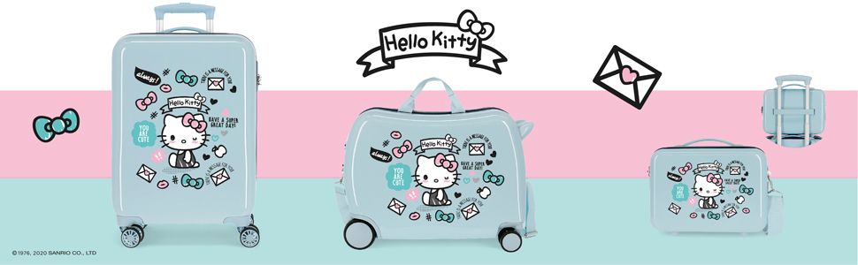 Suitcase, luggage, Hello Kitty collection, backpacks and travel accessories, kids suitcase, Luggage