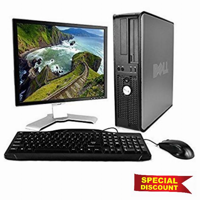 Dell OptiPlex Desktop Complete Computer Package with Windows 10 Home - Keyboard