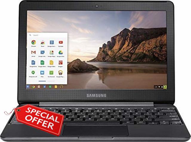 Samsung Chromebook 3 Intel N3060 4GB 16GB 11.6-inch LED Google Chrome OS Laptop (Renewed)