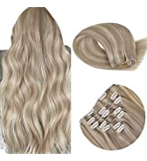 Hetto Remy Weft Hair Extensions Brown Weave Hair Extensions Natural Sew in Human Hair Weft Extens...