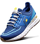 FitVille Wide Fit Trainers for Men Arch Support Road Running Athletic Sneakers Breathable Gym Sho...