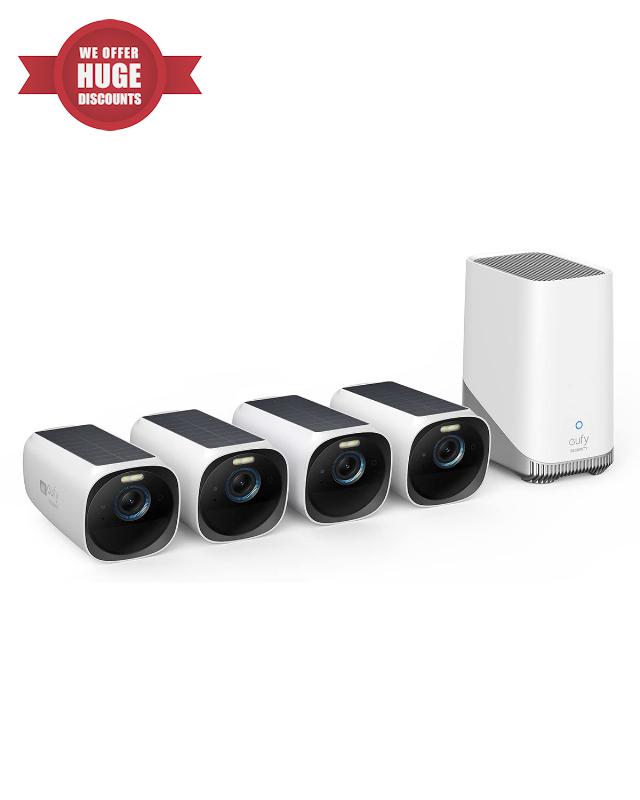 eufy Security eufyCam 3 4-Cam Kit
