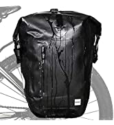 Rhinowalk 20L Bike Pannier Bag Waterproof Bicycle Rear Seat Trunk Bag for Cycling Bicycling Trave...