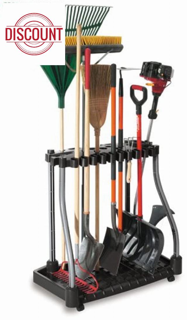 Rubbermaid Garage Tool Tower Rack